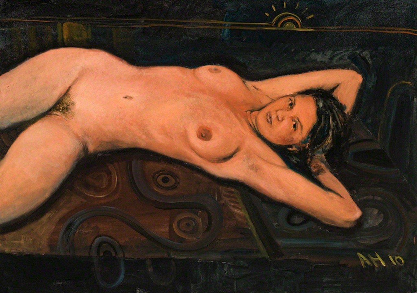 Anton Henning, Pin-Up No.157
2010, Oil on Canvas in Artist Frame
