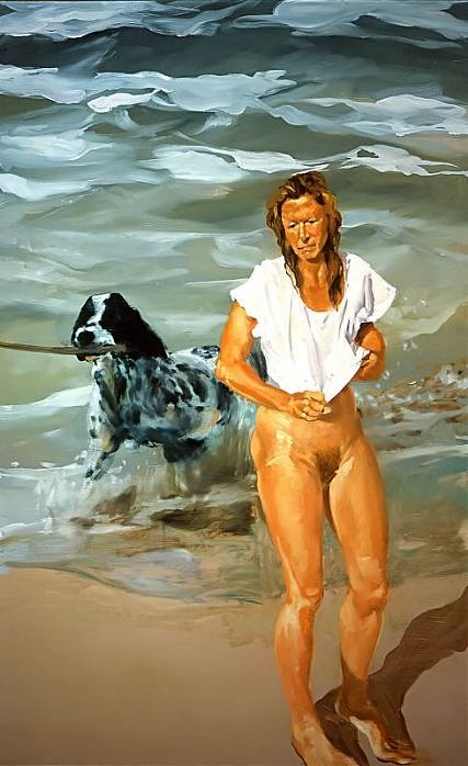 Eric Fischl, Lapping Sounds Along the Shore
1996-1997, Oil on Linen