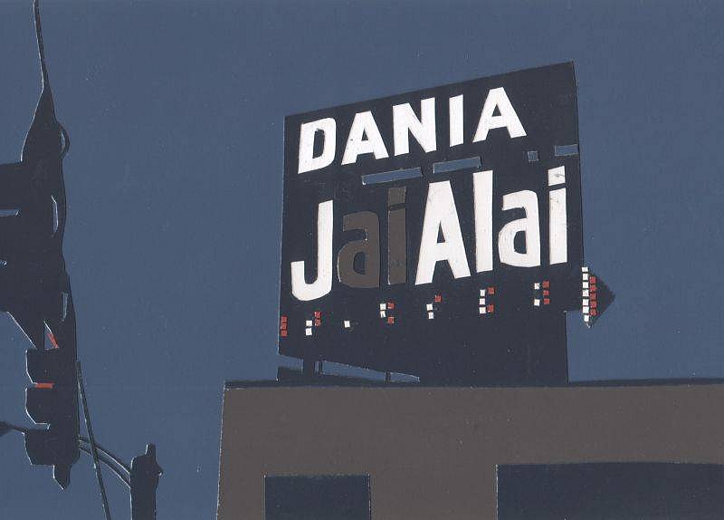 Brian Alfred, Jai Alai
2005, Paper Collage