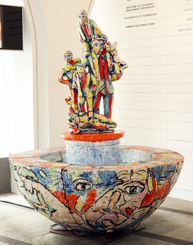 Viola Frey, Western Civilization Fountain
1996, Ceramic