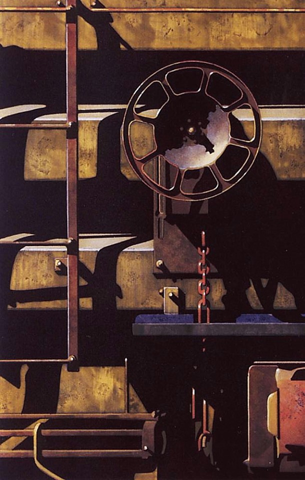 Robert Cottingham, Rolling Stock for Jesse
1992, Etching and Aquatint