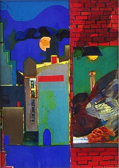 Romare Bearden, Helen
1980, Collage & Mixed Media