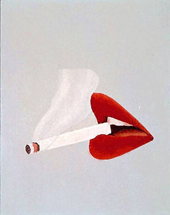 Tom Wesselmann, Smoker Study #39
1967, Oil on Canvas