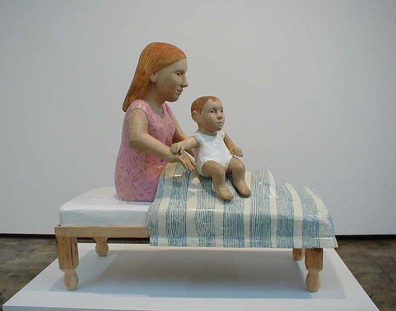 Claudette Schreuders, The Lover
2002, Jacaranda Wood, Enamel Paint