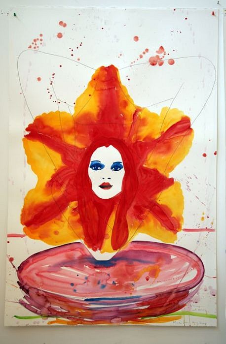 Marc Quinn, Venus and Mars
2007, Pencil and Watercolor on Paper