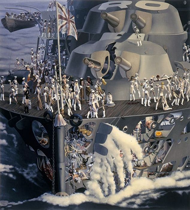 Hilary Harkness, Crossing the Equator
2003, Oil on Linen