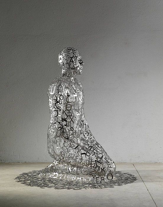 Jaume Plensa, To J. W. Goethe (variant IV)
2010, Stainless Steel