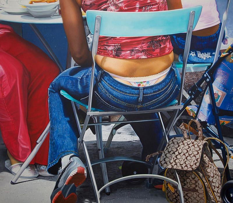 Curt Hoppe, A Family Eats Breakfast
2005, Oil on Canvas