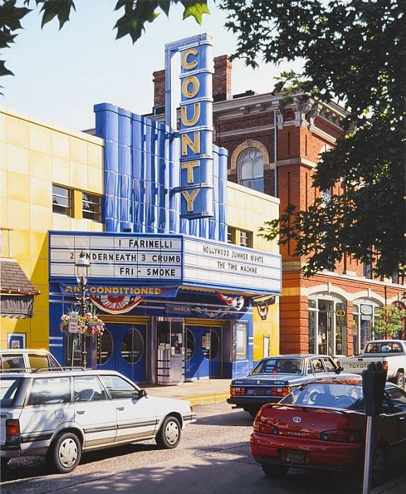 Davis Cone, County
1999, Acrylic on Canvas