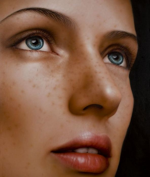 Machiko Edmondson, Serendipity (Sugar Cane After Sonic Youth)
2003, Oil on Canvas