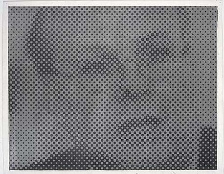 Wayne Gonzales, Untitled (Karl Rove)
2004, Acrylic and Graphite on Paper