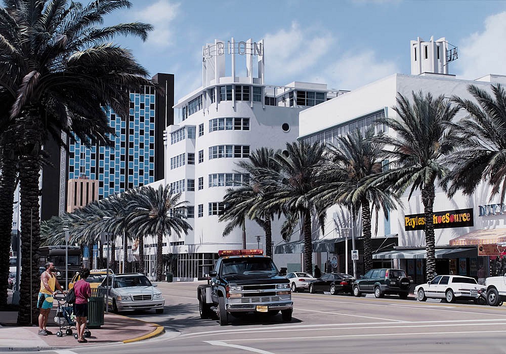 Bertrand Meniel, Albion Hotel
2000, Acrylic on Linen