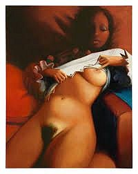 Lisa Yuskavage, Sick Clown
1999, Oil on Canvas