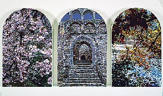 Don Eddy, The Bishop's Season
1998, Acrylic on (3) Wood Panels