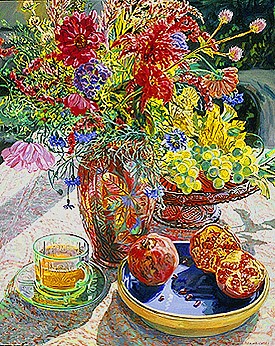 Janet Fish, Green Tea Cup
1999, Oil on Canvas