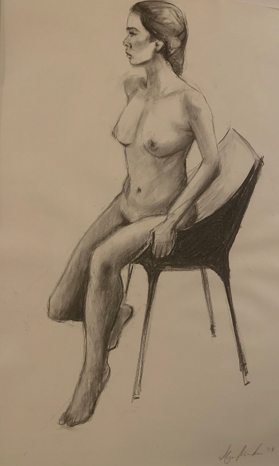 Alyssa Monks, Untitled (Drawing Weekend)
2019, Charcoal on Paper