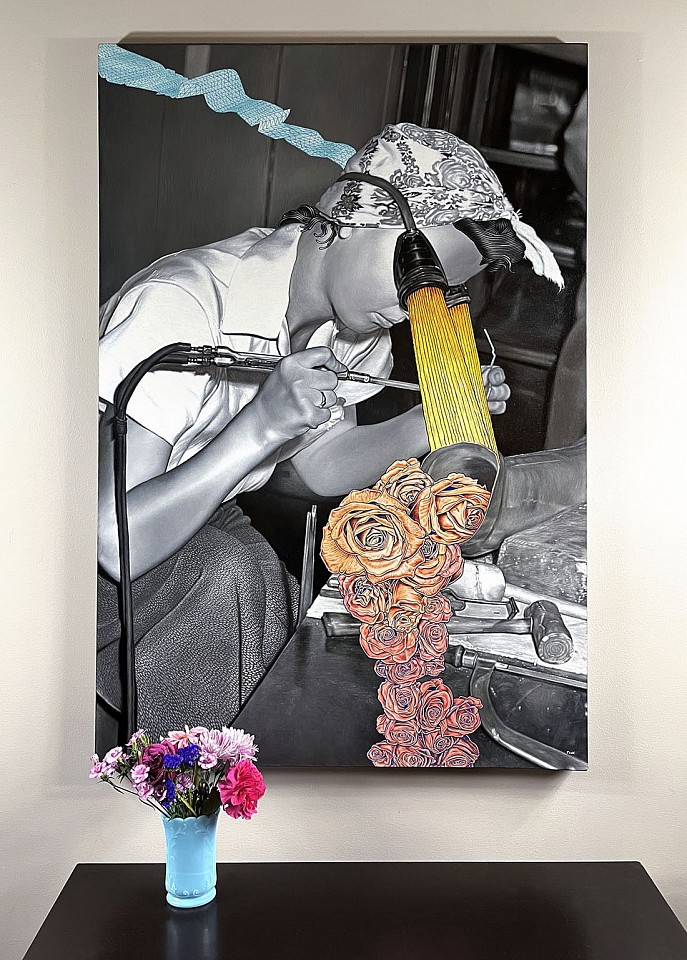 (John Malloy) FLuX, Creation
2022, Oil on Canvas